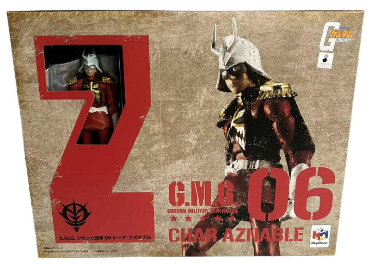 Hot! MegaHouse Gundam Military Generation - Char Aznable 06 Model