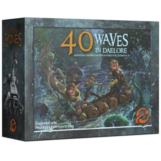 Hot Deal! Too Many Bones: Daelore's 40 Waves Expansion for Undertow Game