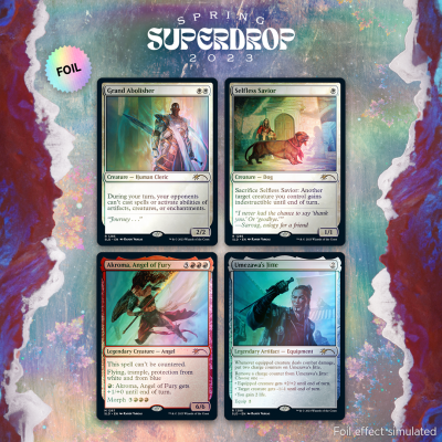 Magic the Gathering Secret Lair: Randy Vargas Artist Series - Exclusive Foil Cards!