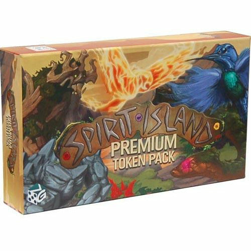 Spirit Island Premium Customizable Wooden Token Set for Gameplay