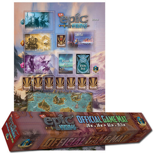 Hot Deal! Tiny Epic Vikings Gaming Mat for Immersive Gameplay