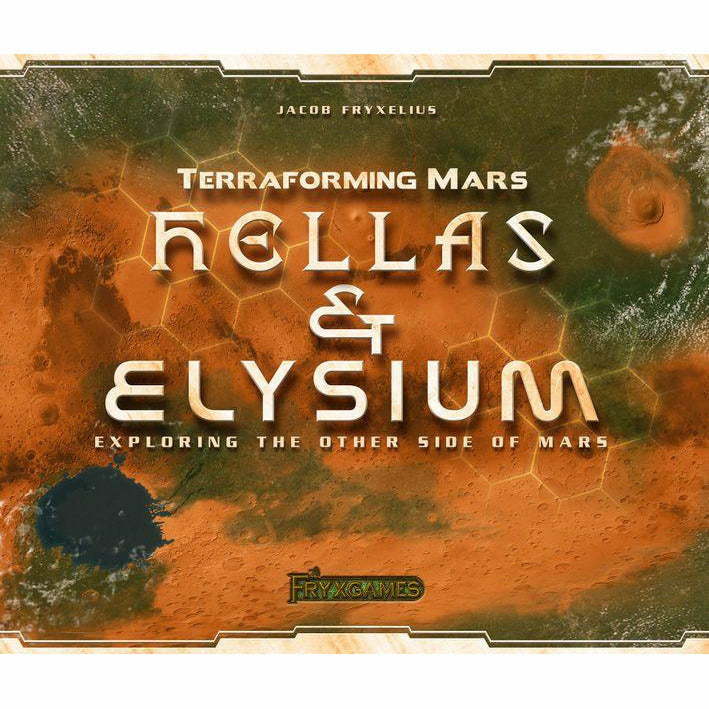 Hot Deal! Terraforming Mars Expansion: Hellas and Elysium Game Board Set