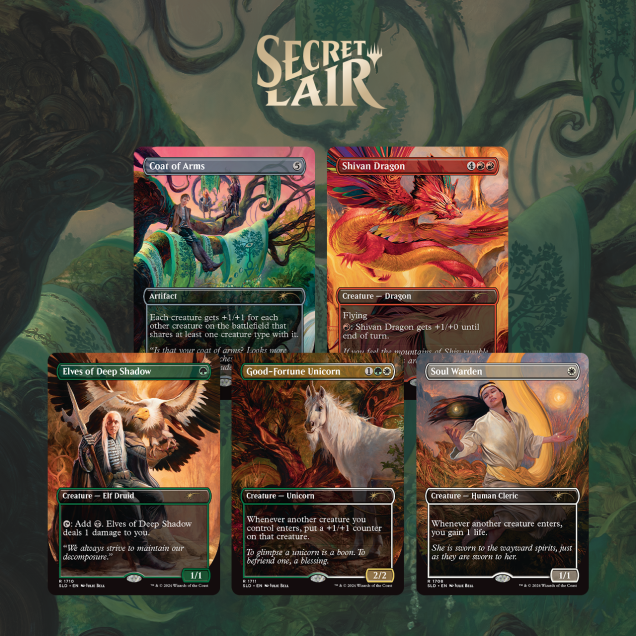 Magic the Gathering Secret Lair: Julie Bell's Edition with Hatsune Miku