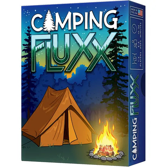 Adventurous Camping Fluxx Card Game for Outdoor Enthusiasts