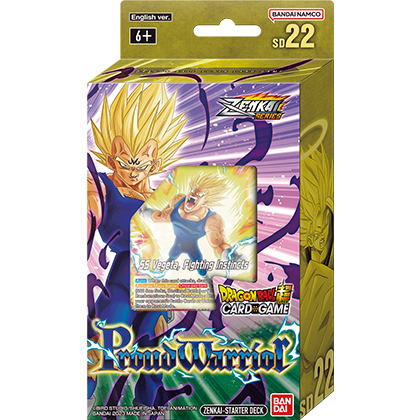 Hot! Dragon Ball Super TCG Zenkai Series 03 Proud Warrior Starter Deck (SD22)