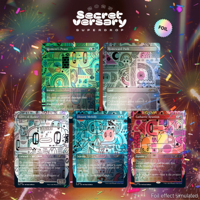 Magic the Gathering Secret Lair: Festive Gift - Wrapped Card Set