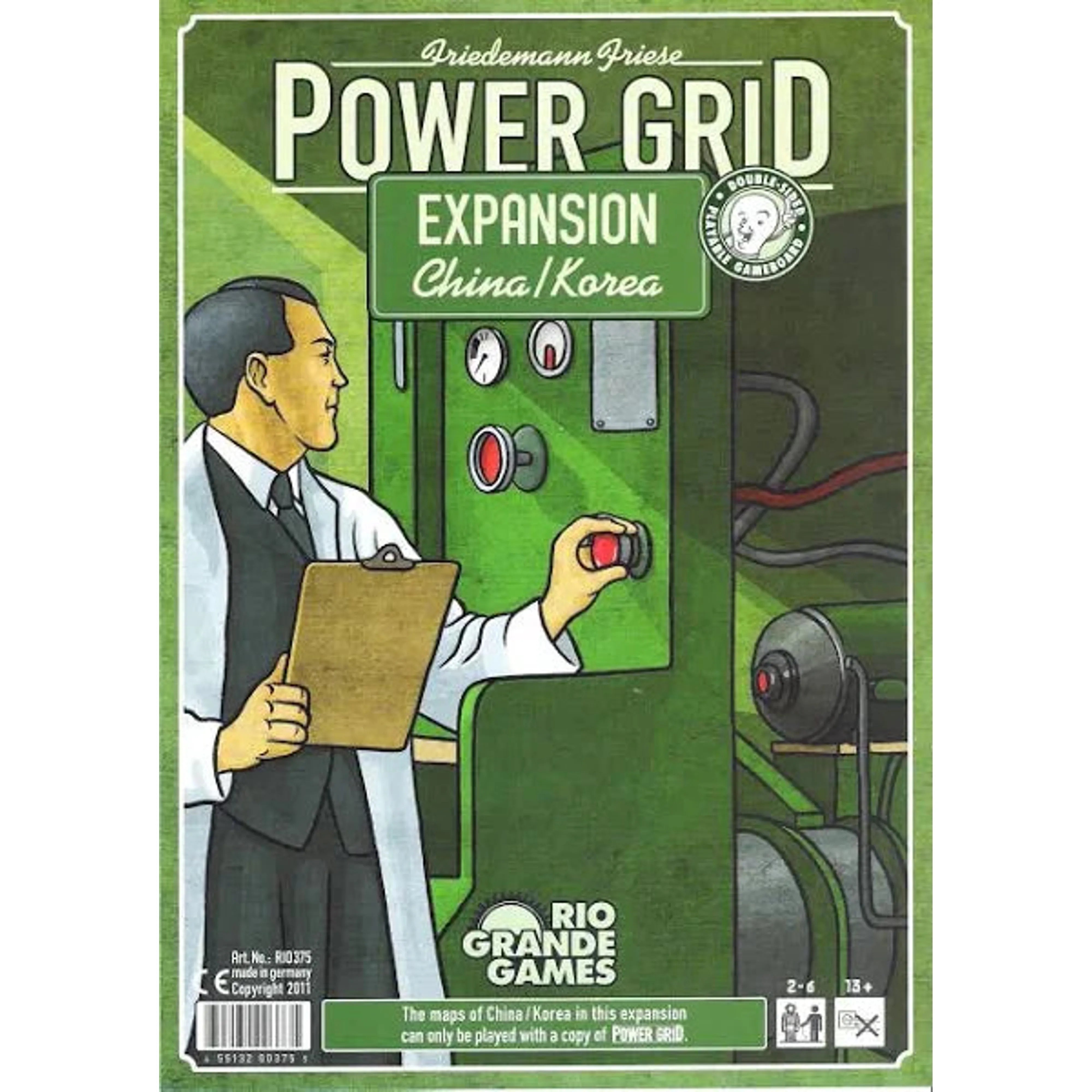 Power Grid Recharged: Expanded Edition for China and Korea