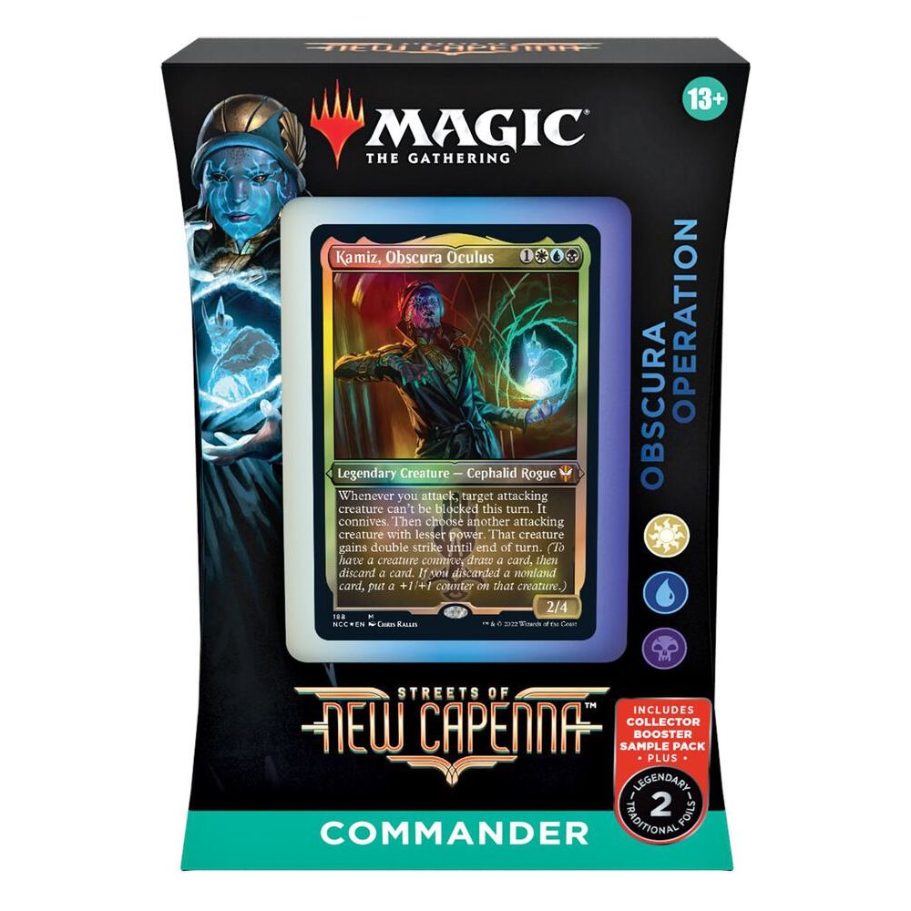 Magic The Gathering: New Capenna Streets - Obscura Operation Ready - to - Play Commander Deck