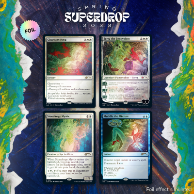 Hot Deal! Magic the Gathering Secret Lair - Artist Series by Renowned Rebecca Guay