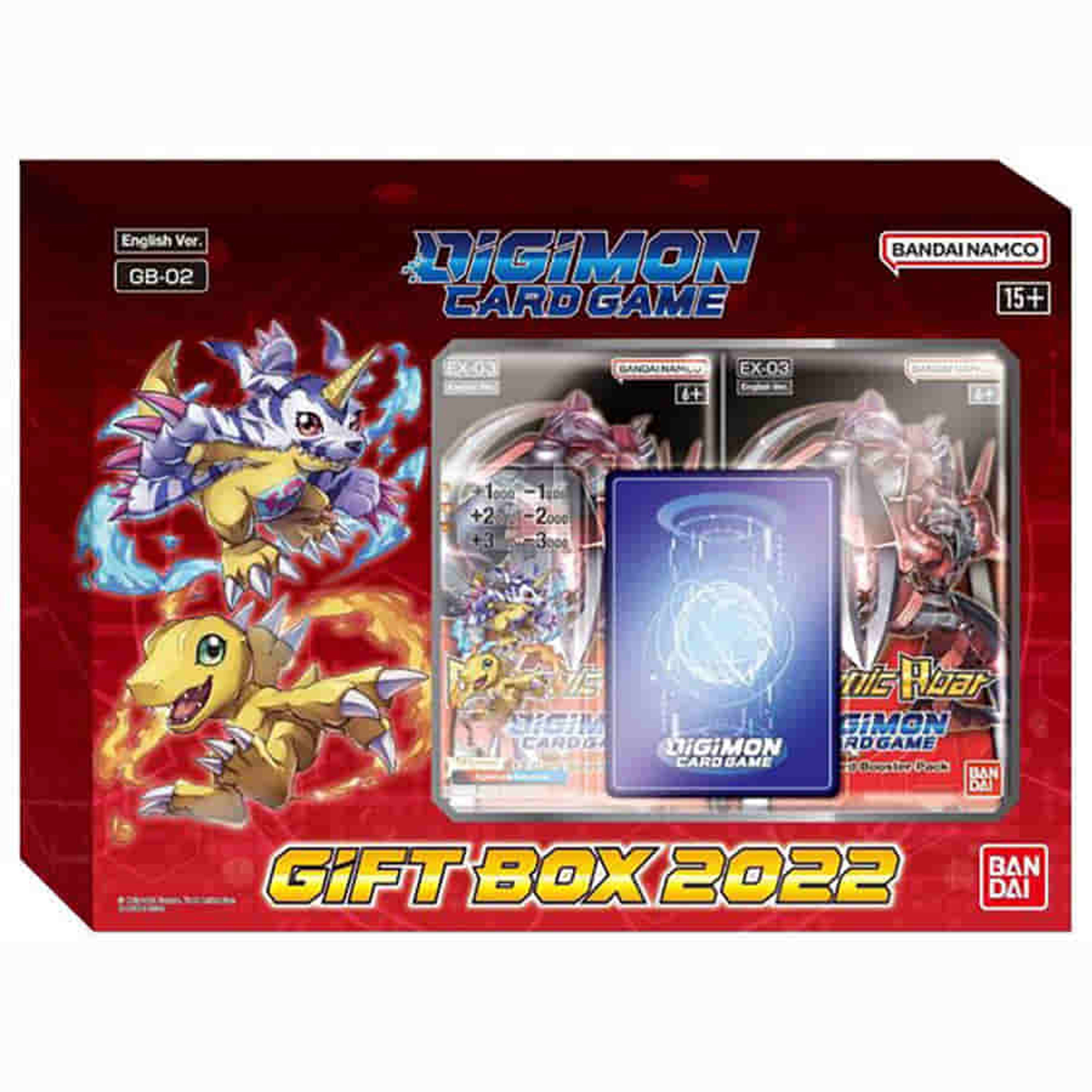 2022 Digimon Trading Card Game Gift Box (GB - 02) with Exclusive Items
