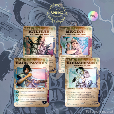 Magic the Gathering Secret Lair: Exclusive Showcase of Thunder Junction Outlaws
