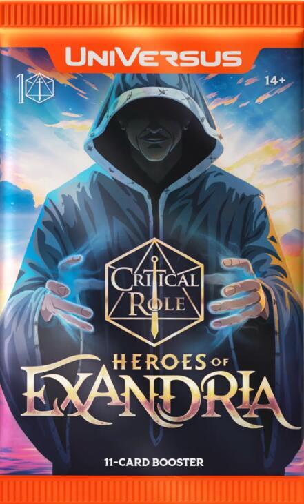 Critical Role UniVersus: Exandria Heroes Booster Pack with Special Features