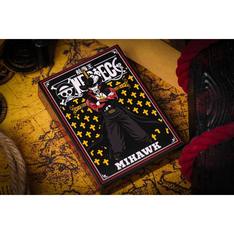 Exclusive Foiled One Piece Mihawk Playing Cards - Shichibukai Collectible Edition