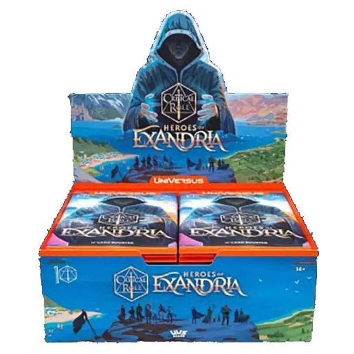 Critical Role: Exandria Heroes Booster Box - 20 Fan - Favored Characters