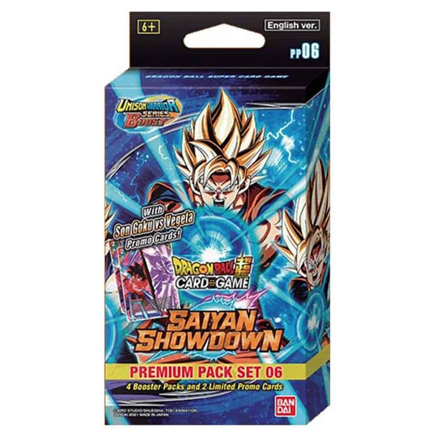 Hot! Dragon Ball Super TCG Saiyan Showdown Premium Pack Set [PP06]