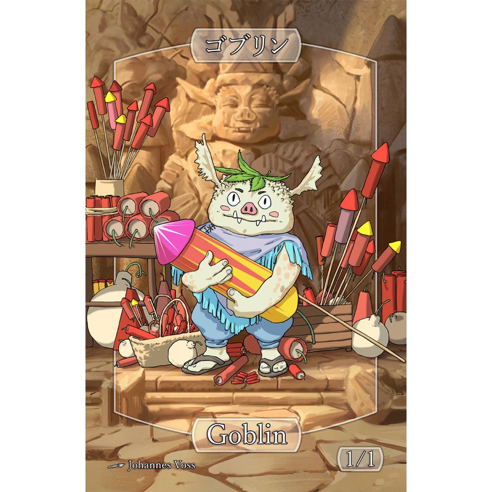 Johannes Voss Goblin-themed Sparkling Plastic Tokens