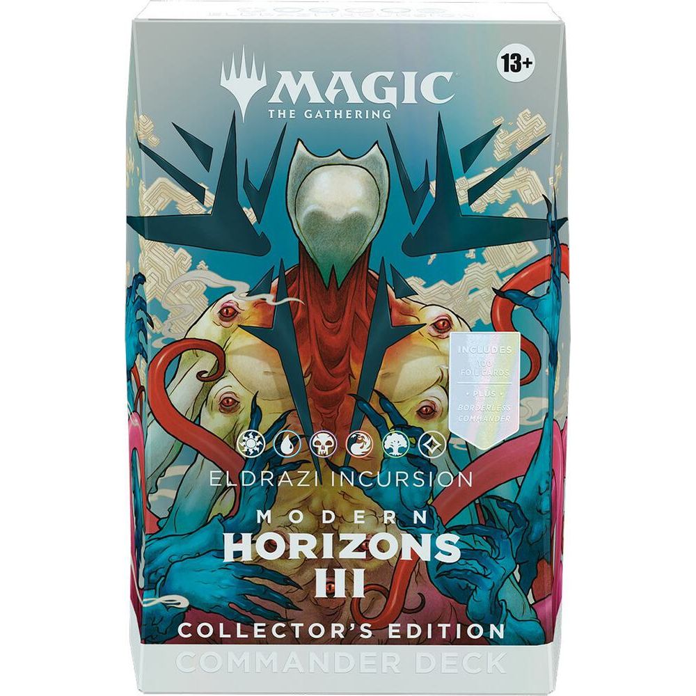 Hot! Magic the Gathering Modern Horizons 3 Collector's Eldrazi Incursion Commander Deck