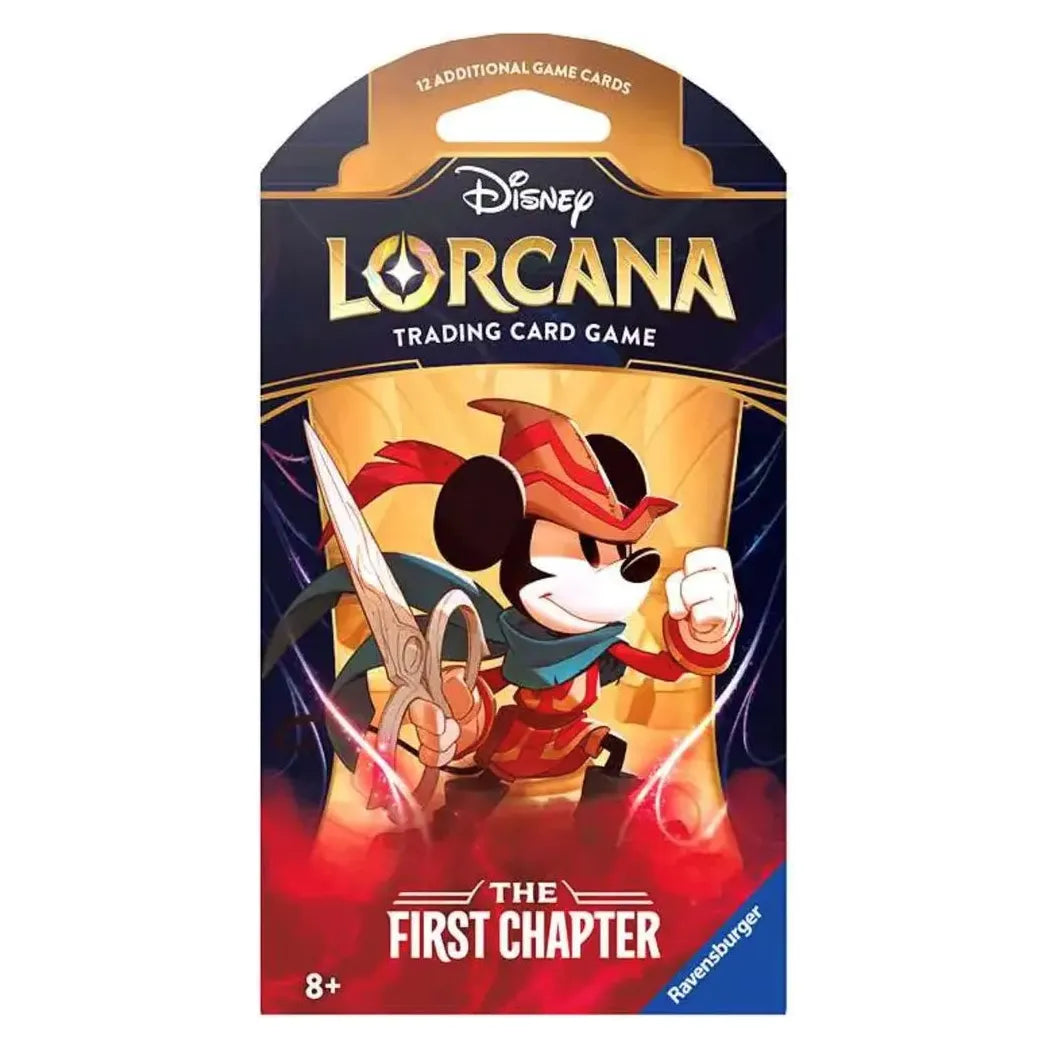 Hot Deal: Disney Lorcana Trading Card Game First Chapter Sleeved Booster Packs (Styles Randomly Assigned)