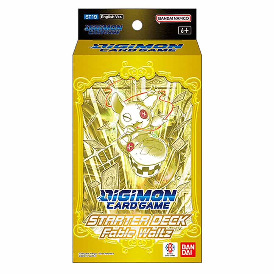 Hot Deal! Digimon Trading Card Game Fable Waltz Starter Deck (ST - 19)