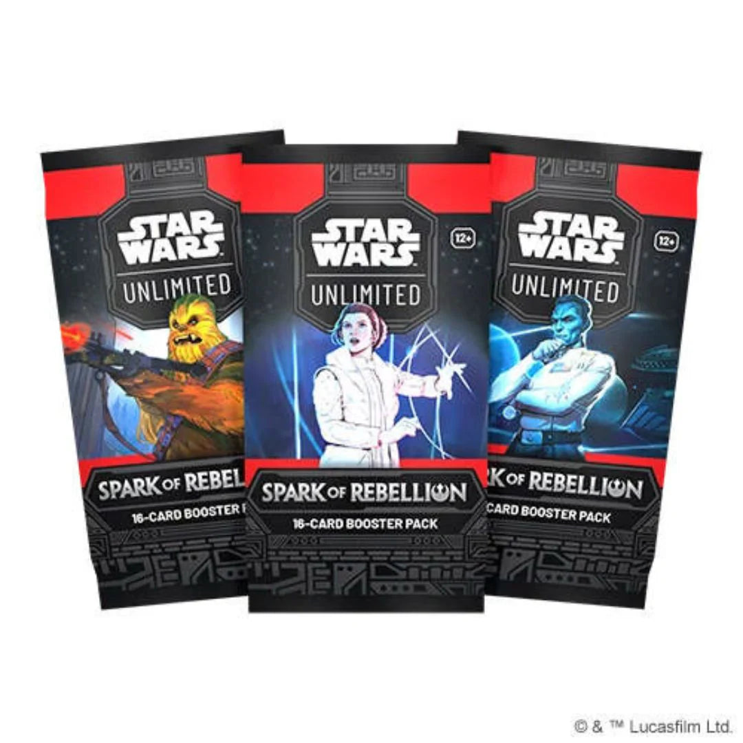 Hot Deal: Star Wars Unlimited - Spark of Rebellion Trading Card Booster Pack