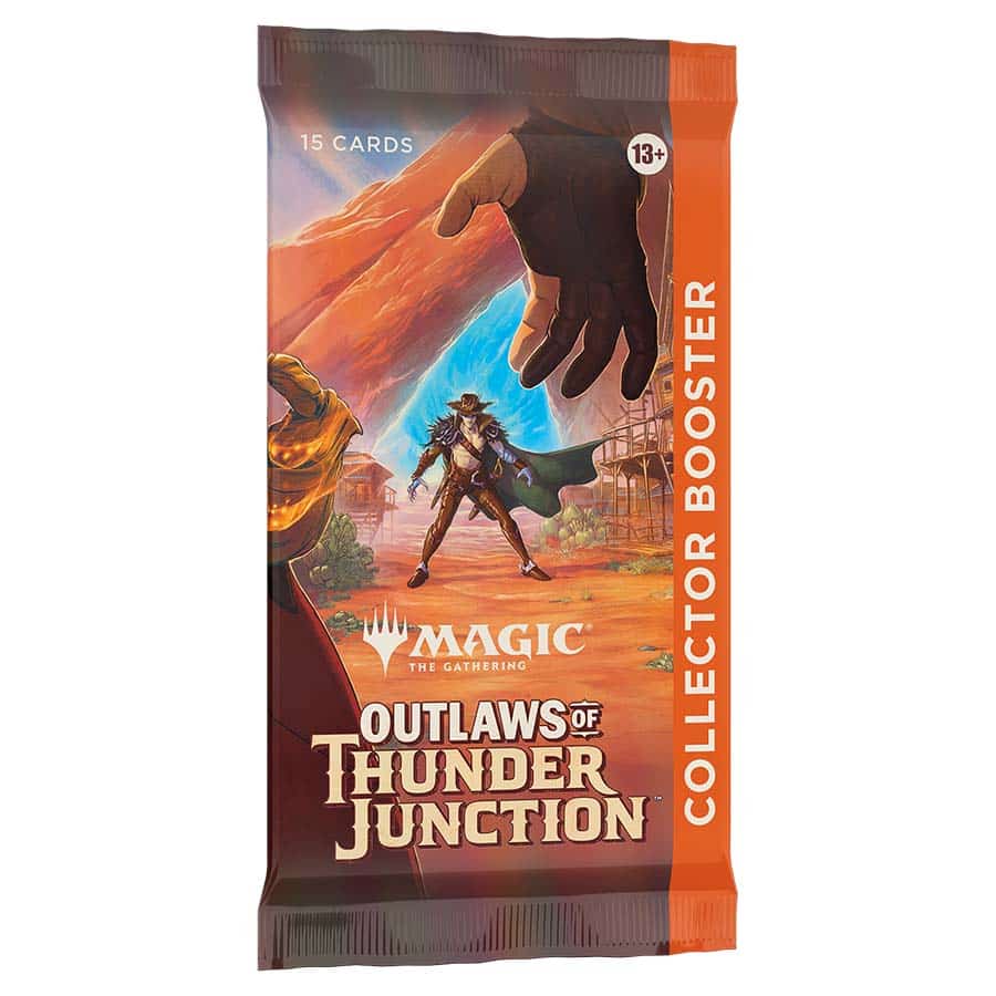 Hot Deal! Magic the Gathering Thunder Junction Outlaws Collector Booster Pack