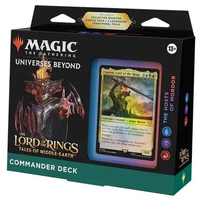 Magic: The Gathering - Lord of the Rings Middle - Earth The Hosts of Mordor Ready - to - Play Commander Deck