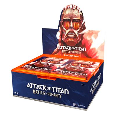 Hot! UniVersus Attack on Titan Battle for Humanity Booster Box