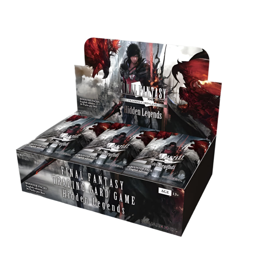 Final Fantasy TCG Hidden Legends Booster Box: New Limit Break & Rare Cards