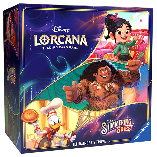 Hot! Disney Lorcana TCG Shimmering Skies Illumineer's Treasure Trove