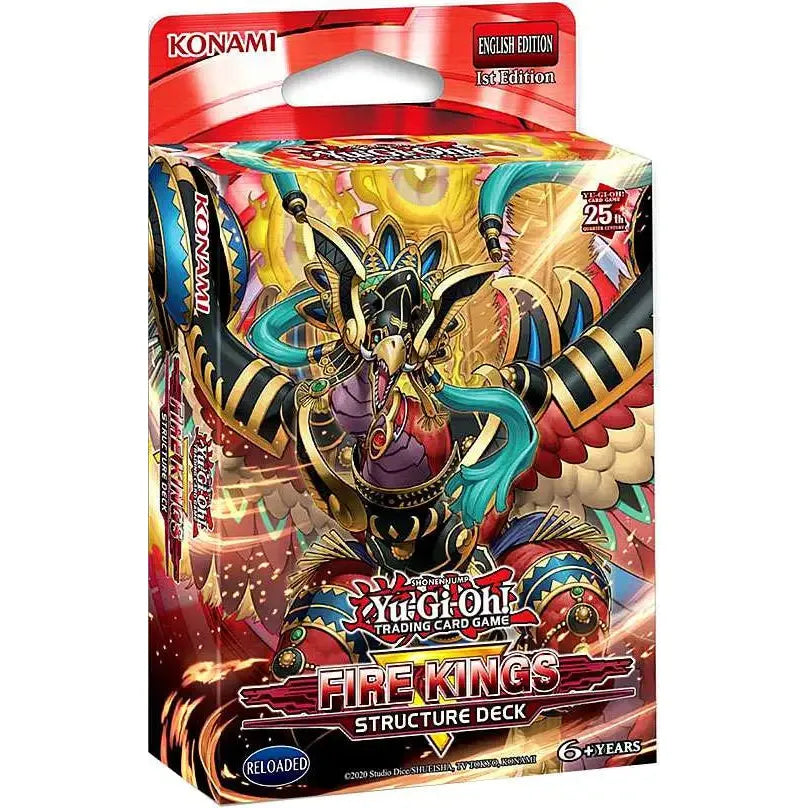 Yu-Gi-Oh! Updated Fire Kings Structure Deck for Intense Gameplay