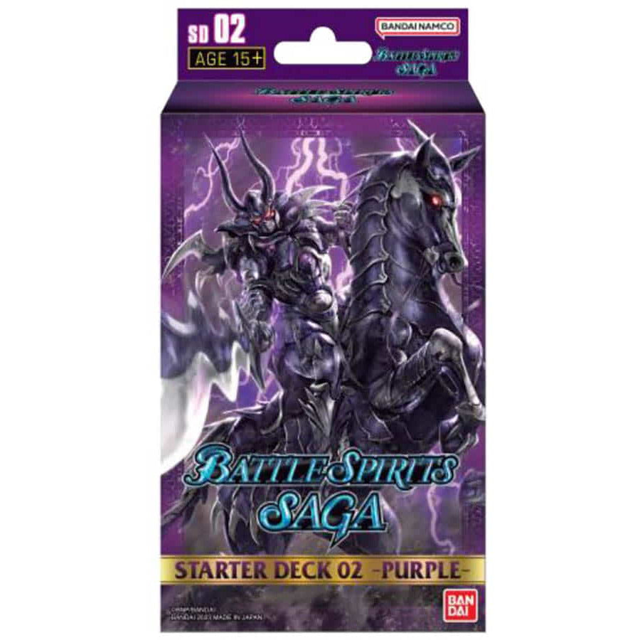 Battle Spirits Saga TCG: Curse Call Starter Deck 02 - Competitive Starter for All Colors