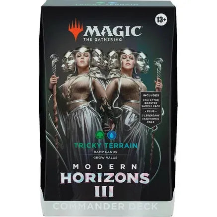 Magic the Gathering: Modern Horizons 3 - Clever Terrain Commander Playing Deck