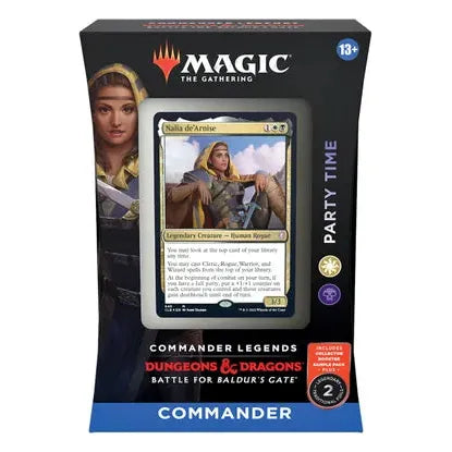 Magic The Gathering: Commander Legends Deck Case - Battle for Baldur's Gate, All 4 Decks Included