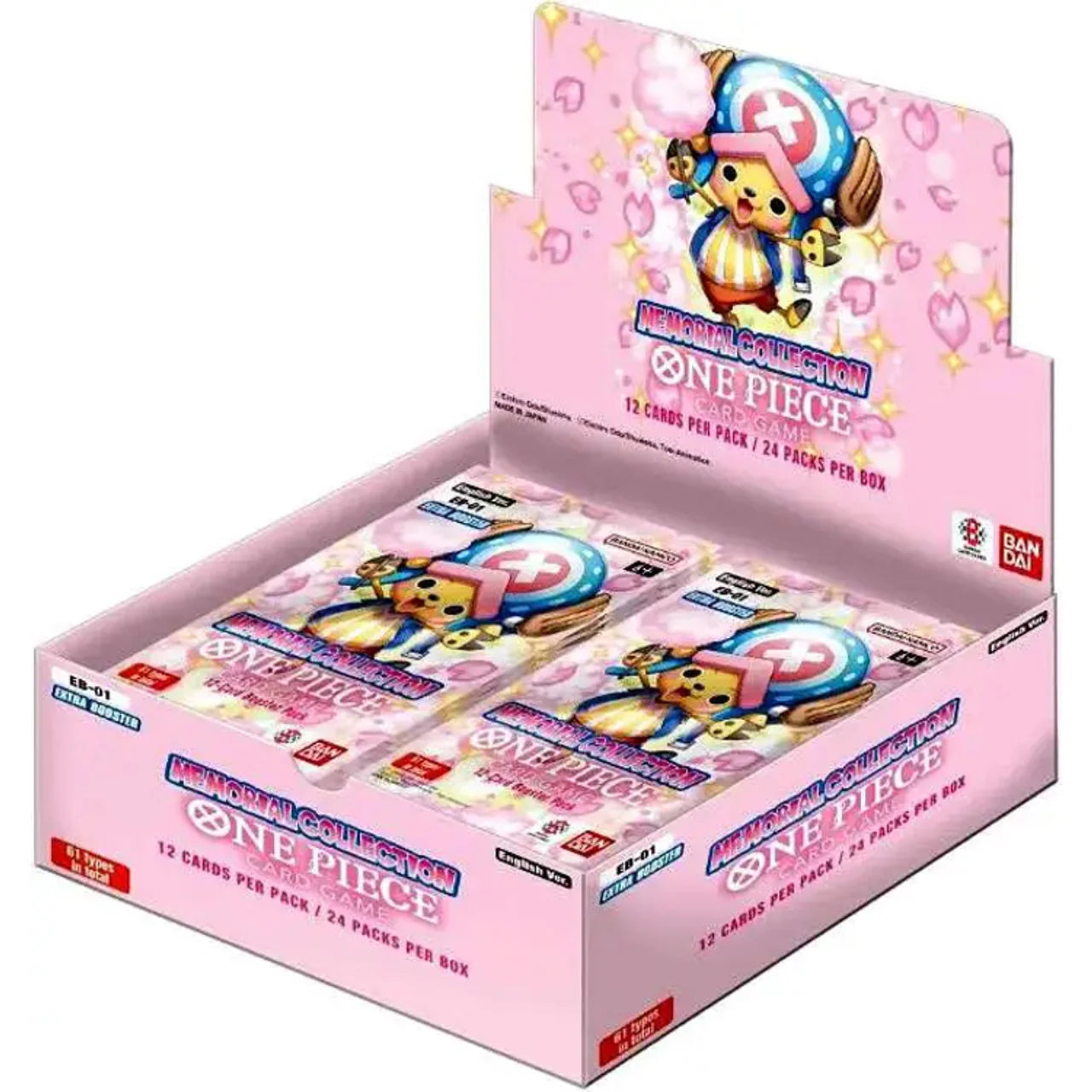 Hot Sale! One Piece Trading Card Game Extra Booster Memorial Collection (EB-01)