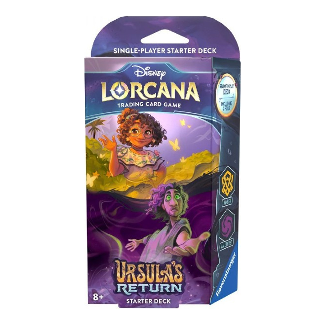 Hot! Disney Lorcana TCG Ursula’s Return Starter Deck: Amber & Amethyst