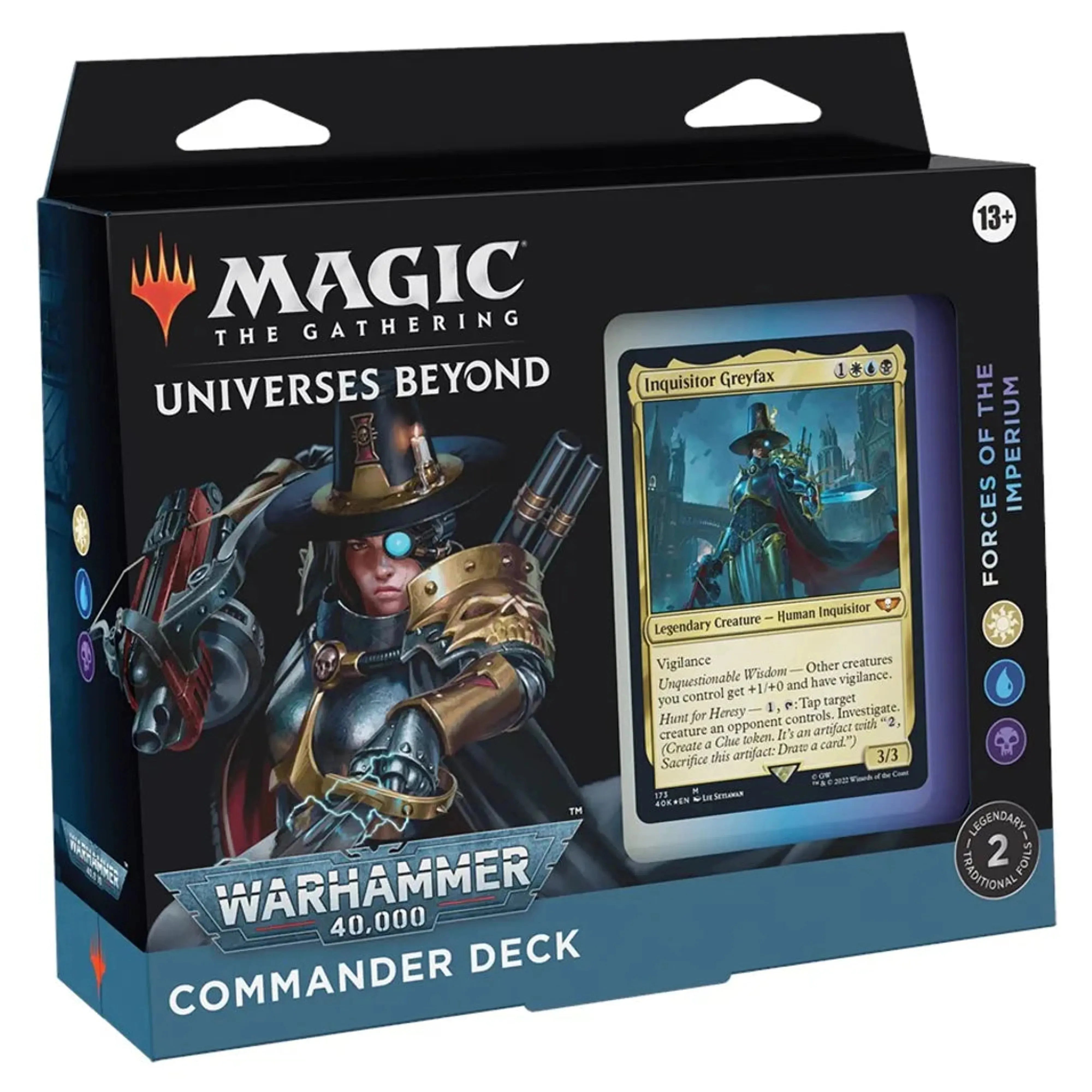 Hot! Magic the Gathering Warhammer 40K Commander Deck