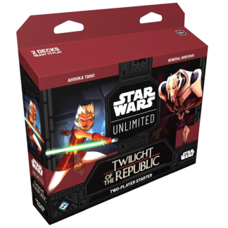 Hot Deal! Star Wars Unlimited Set 3 - Republic's Twilight Two-Player Trading Card Game Starter Kit
