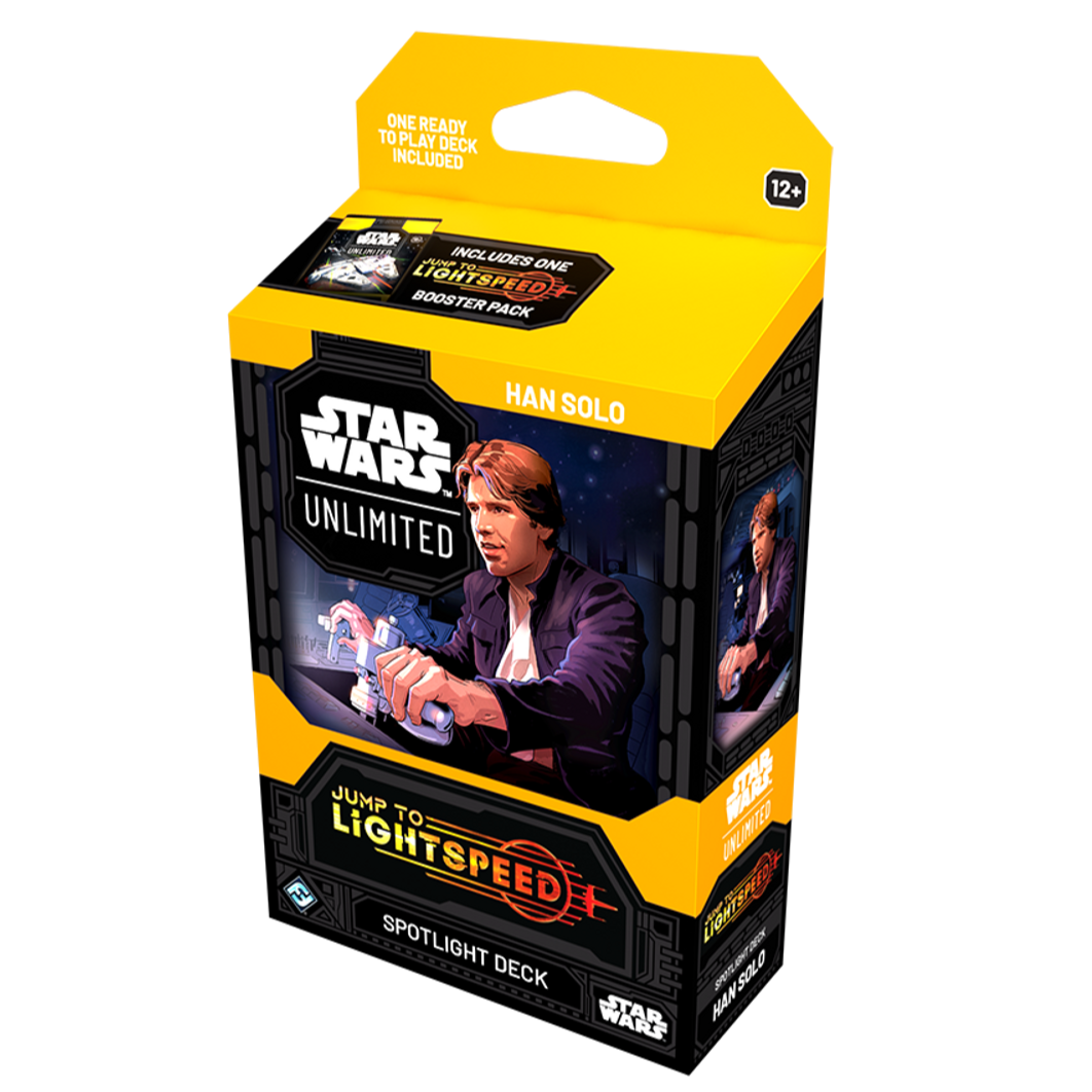 Star Wars Unlimited: Jump to Lightspeed Spotlight Deck Display - Must - Have for Fans