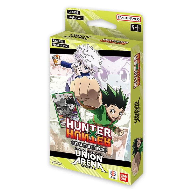Hot! Hunter x Hunter Union Arena TCG Starter Deck (UE02ST) - Ideal for Newcomers
