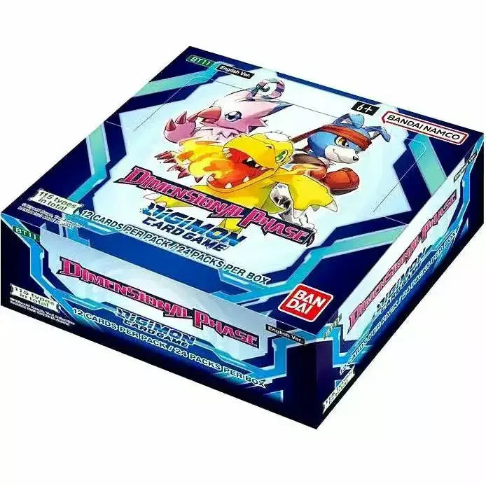 Hot Sale: Digimon Trading Card Game Dimensional Phase Booster Box (BT11)