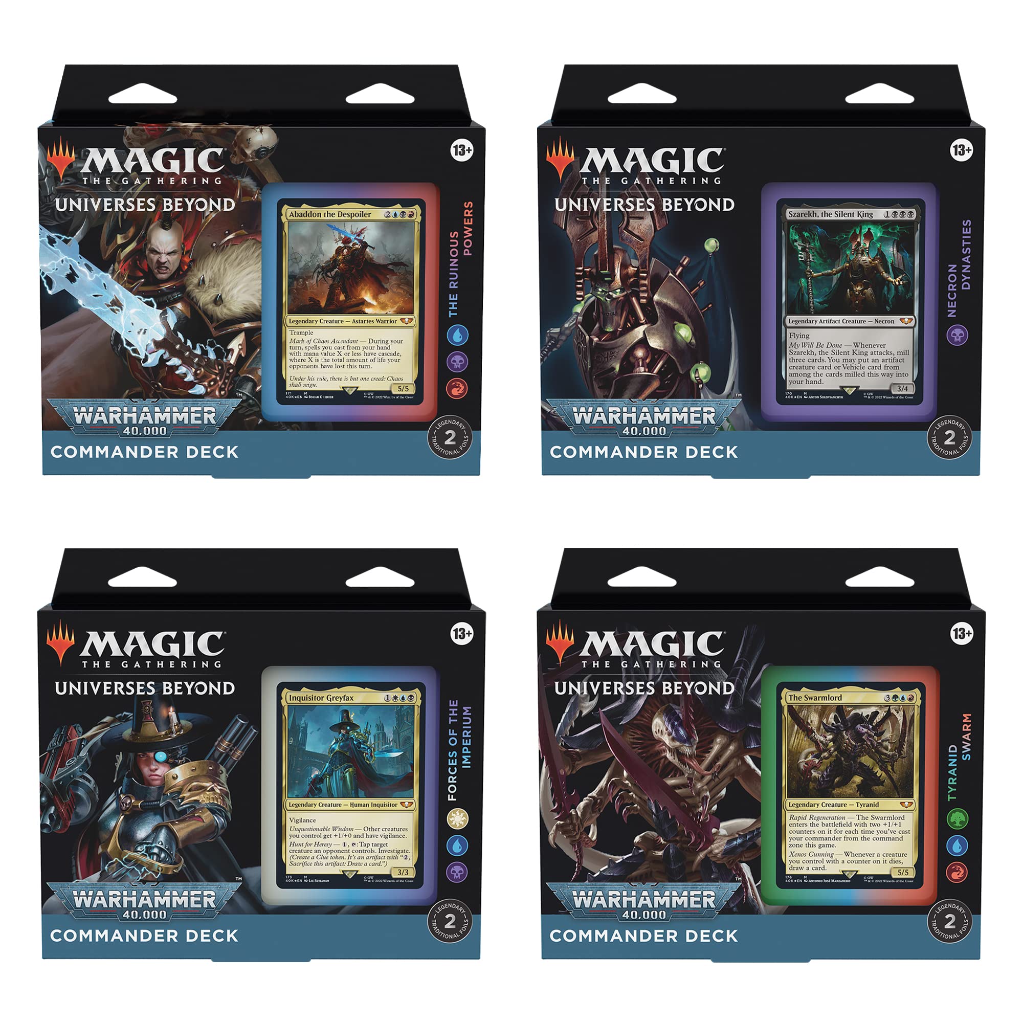 Hot! Magic the Gathering Warhammer 40K Commander Deck