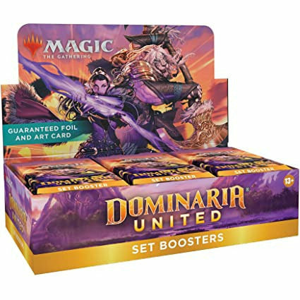 Hot Deal! Magic the Gathering Dominaria United Set Boosters Box with 30 Packs