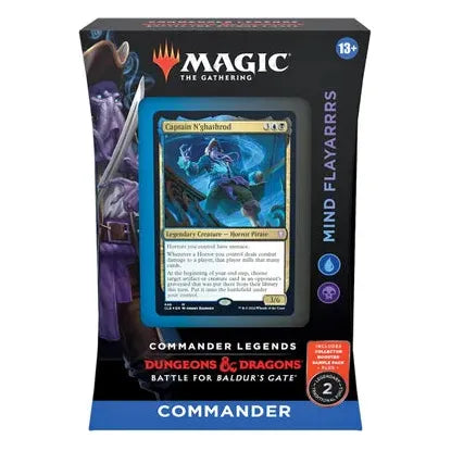 Magic The Gathering: Commander Legends Deck Case - Battle for Baldur's Gate, All 4 Decks Included
