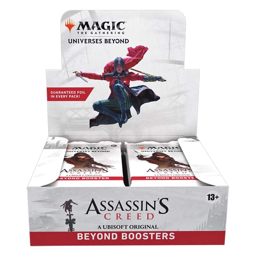 Magic the Gathering: Assassins Creed Beyond Premium Booster Box Display